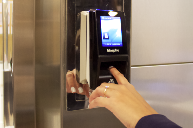 Vault storage Bio-Metric Readers